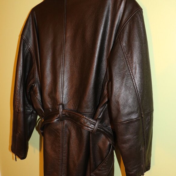FINAL OFFER! - Wilson's Women's Mid-length Leather Coat - L - Picture 7 of 10